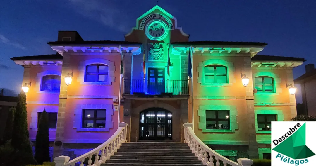 El Ayuntamiento de Piélagos se sumará este domingo a la Campaña #lucesqueinspiran e iluminará su fachada de azul y verde con motivo del Día de la retina
